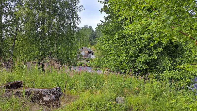 Домик у бывшей мельницы.