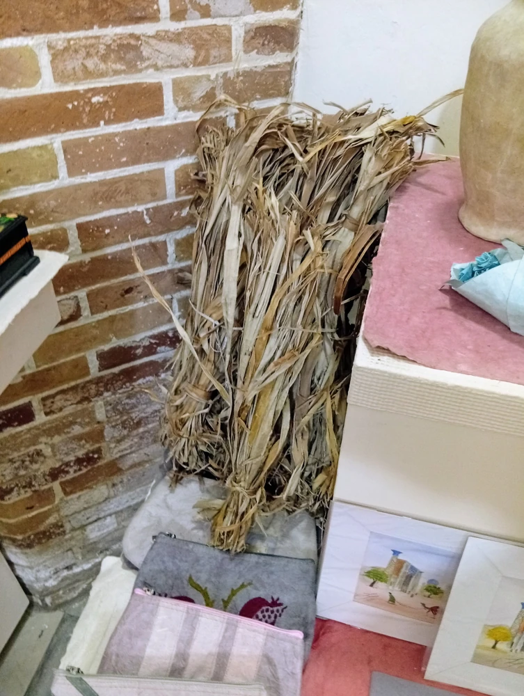 Бумага из коры тутового дерева.