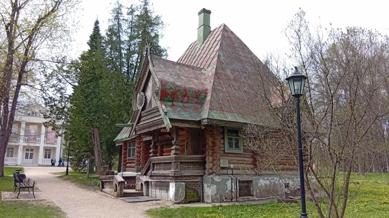 Баня-теремок, 1877-1878 гг. Архитектор Ропет И. П.