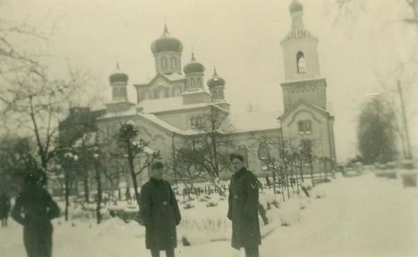 Захоронения немецких солдат, фото 1942 года.