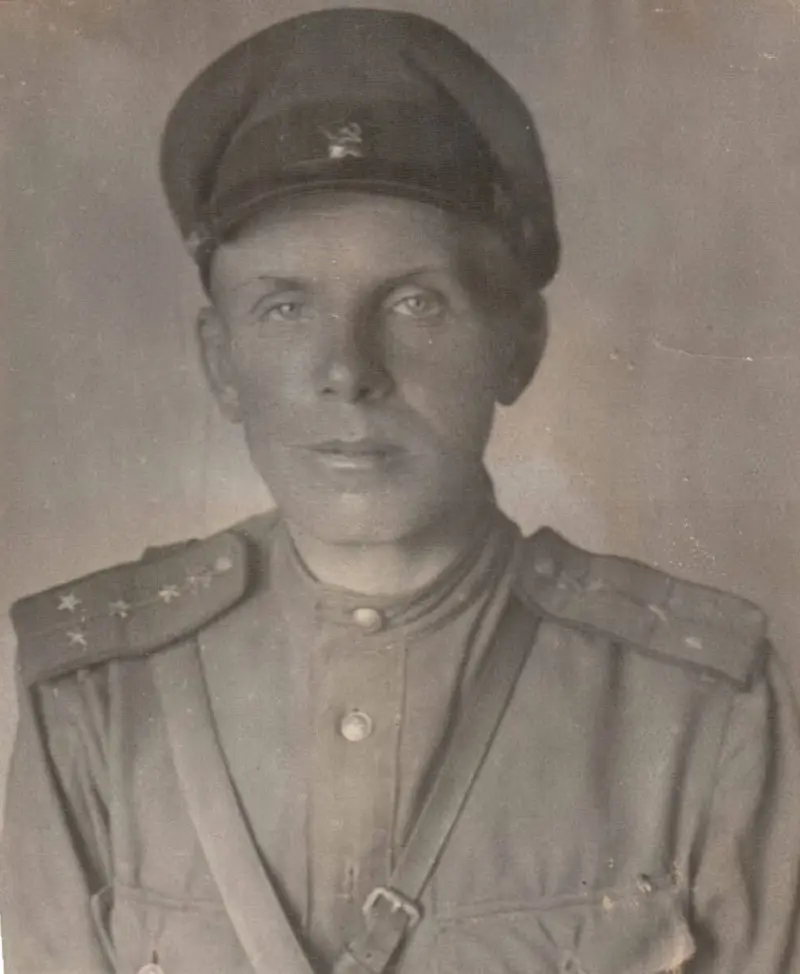 Мой дед-военный строитель на фронте, Жарков Вениамин Николаевич
