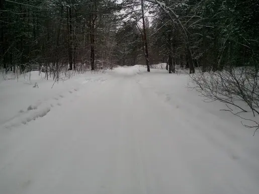 По дороге к водосбросу