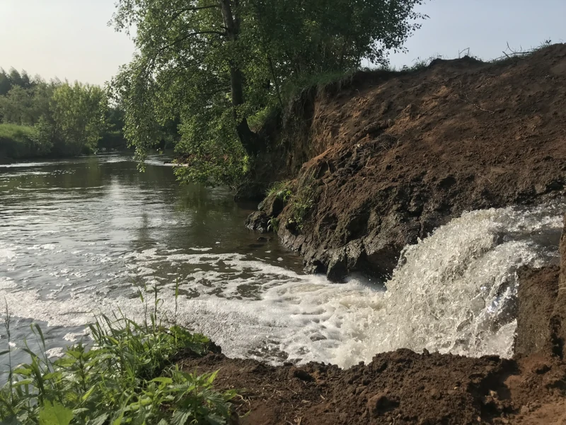 Теперь тут настоящий водопад