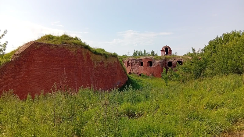 Горжевой редюит 5-го полигона Бобруйской крепости.