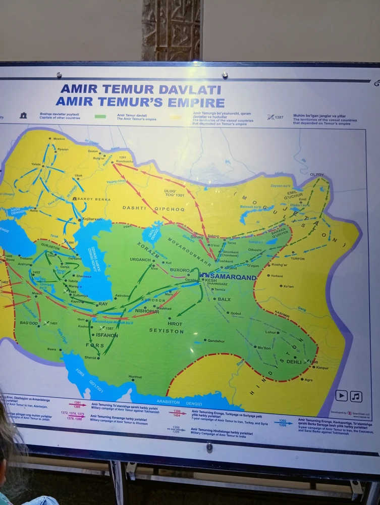 Империя Амира Тимура.