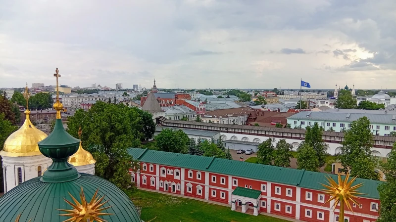 Вид на город.