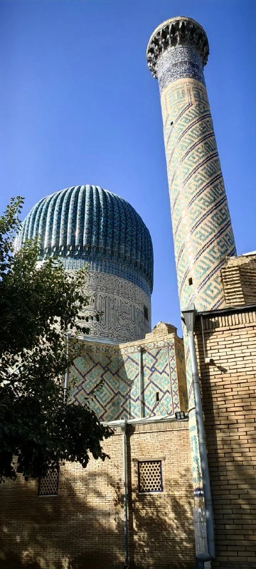 Купол мавзолея Гур-Эмир, Самарканд.