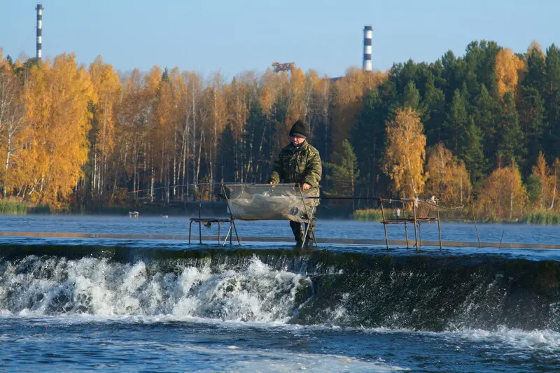 Самое намоленное рыбаками место.