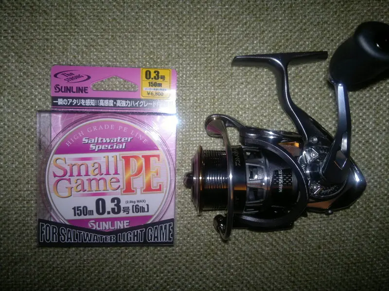 Комплект для ультралайта. Катушка Daiwa EXIST 12 2004 и плетенка SUNLINE Salt Water Special Small...