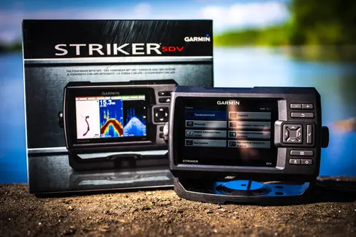 У меня появился Garmin Striker 5dv! Еху!!!