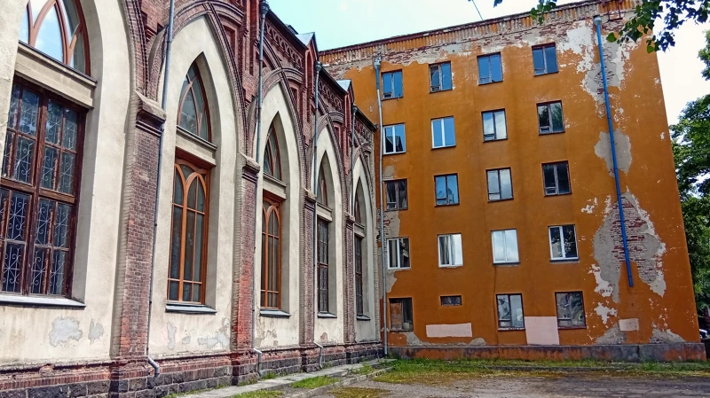 Остатки былой красоты.