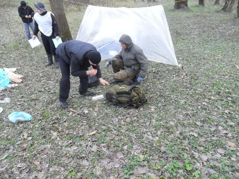 Участники приводят снасть в боевую готовность