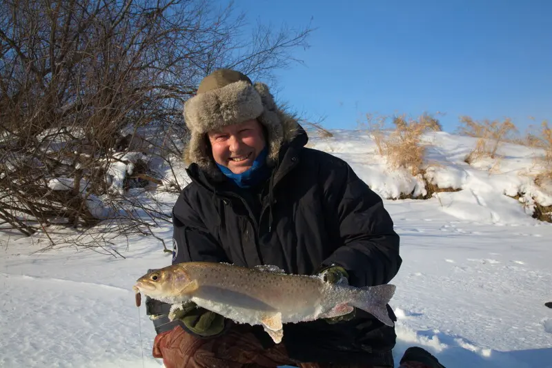Игорь Ткаченко теперь мой хороший друг, организатор рыболовных туров зимой и летом по...