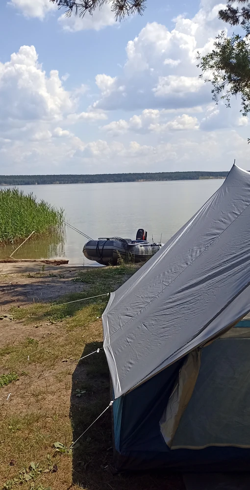 На двое суток это наш берег.