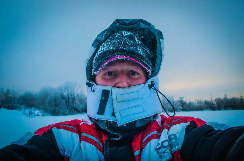 ⛄Немного холода вам в ленту с прошлой недели⛄ Рыбалка в тот день была не очень, 11 судачков и все...