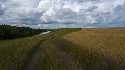 По дороге с облаками :)