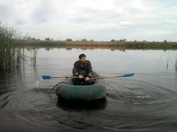 На тихой глади воды хорошо видны прыскающие мальки