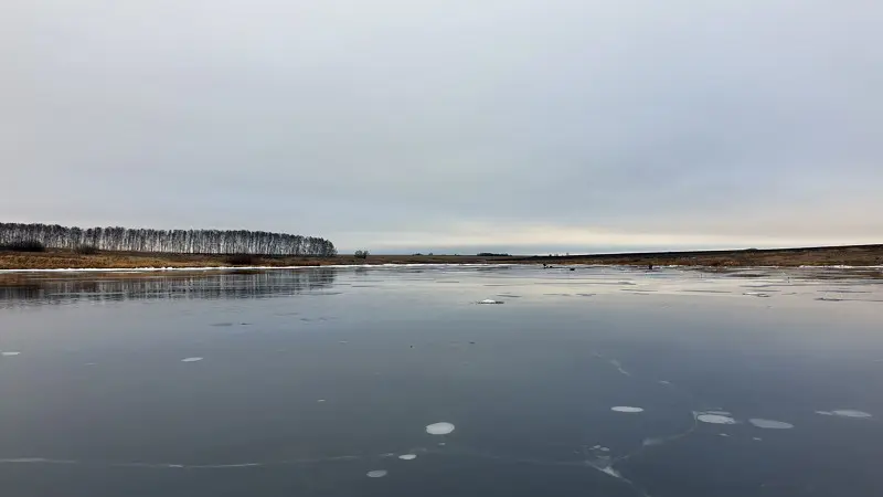 Отмытый дождём пейзаж