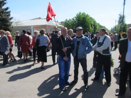 9 Мая 2014 года. п. Меловое Луганской области