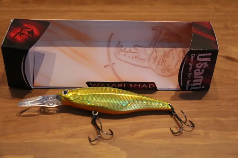 Usami Wasabi Shad 80F-DR, цвет 005