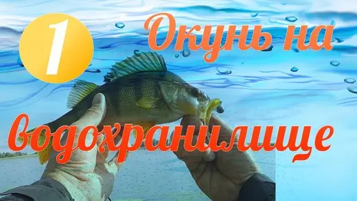 Поисковая рыбалка на окуня на водохранилище, часть 1