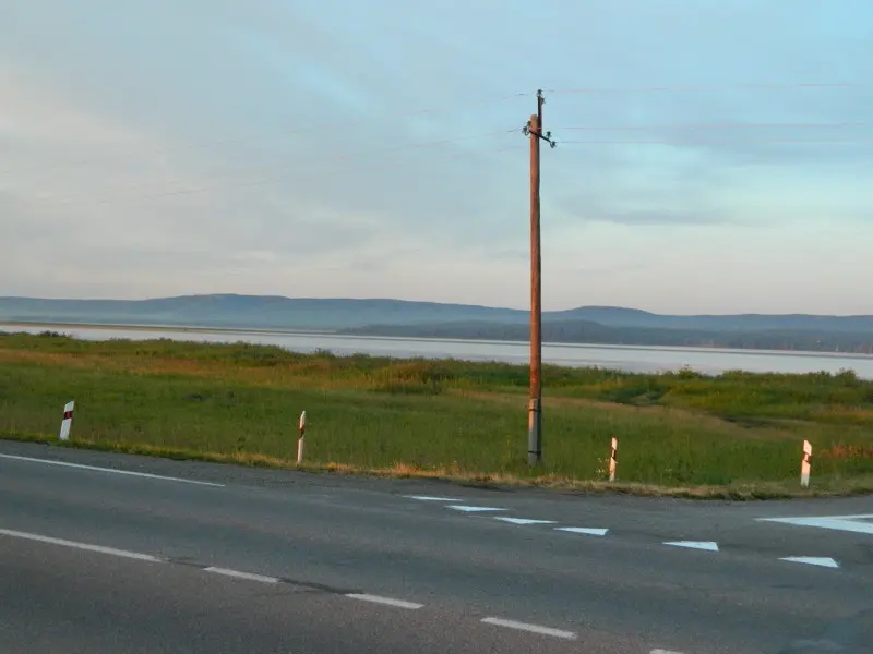 Озеро Танай на границе Кемеровской и Новосибирской области
