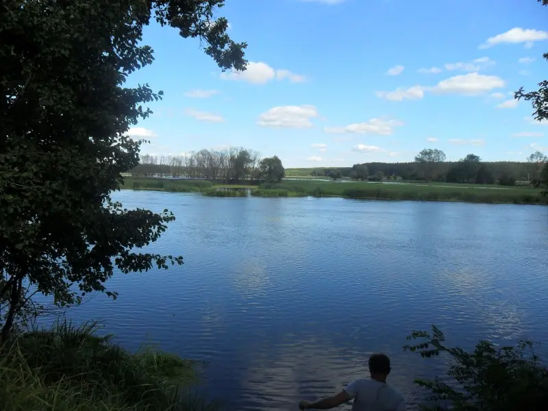 Тут мы спускались на воду