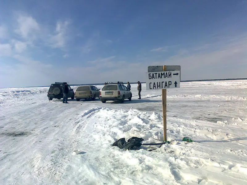 Небольшой перекур на развилке.