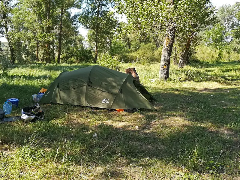 Очень удачная модель палатки )
