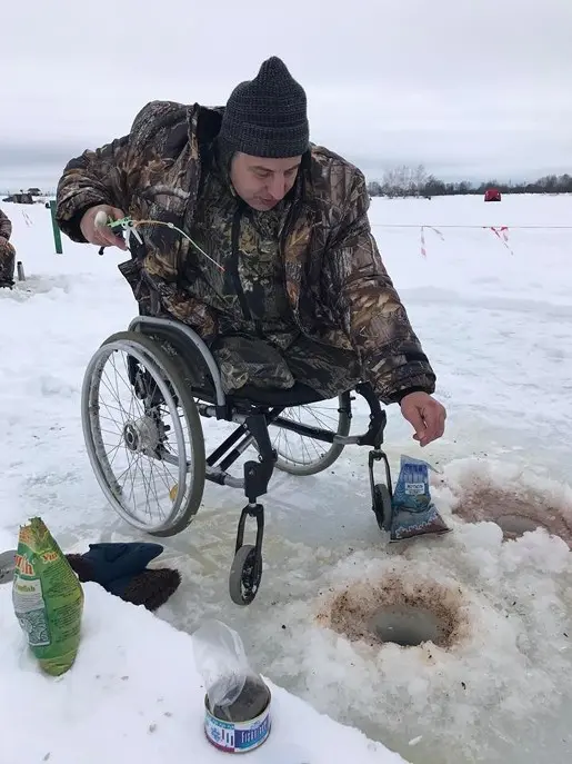 У рыбалки нет преград!