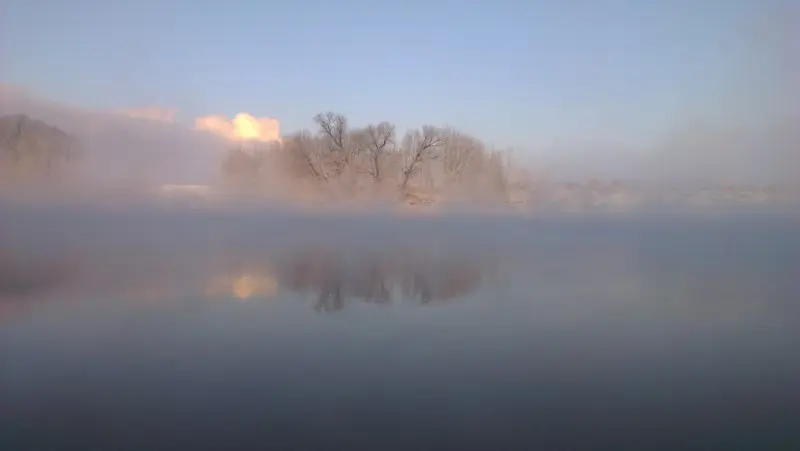 18 января 2014 года. На улице -17 градусов.