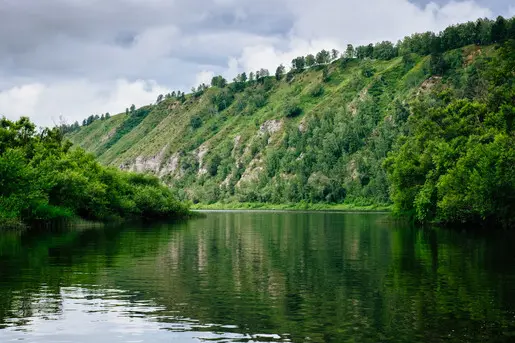 Мокрый день на Томи