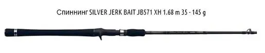 SILVER JERK BAIT JB571 XH