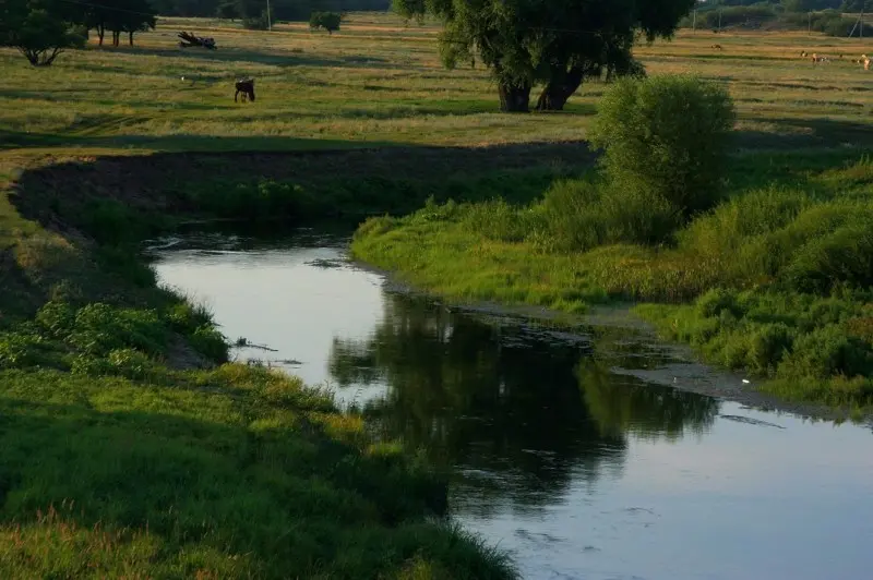 река за хутором