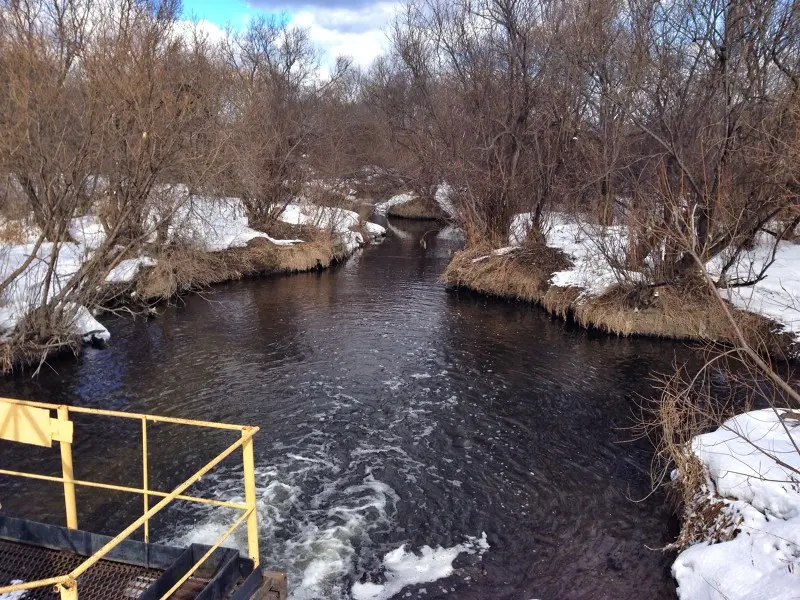 Начало открытой воды