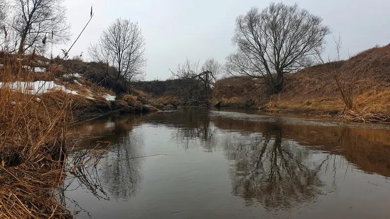 Ещё один вид на дамбу.