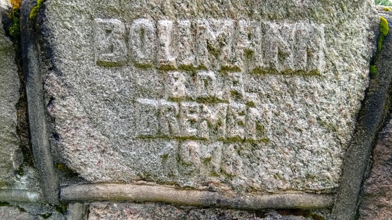 BOLLMANN B.D.A. BREMEN 1916.