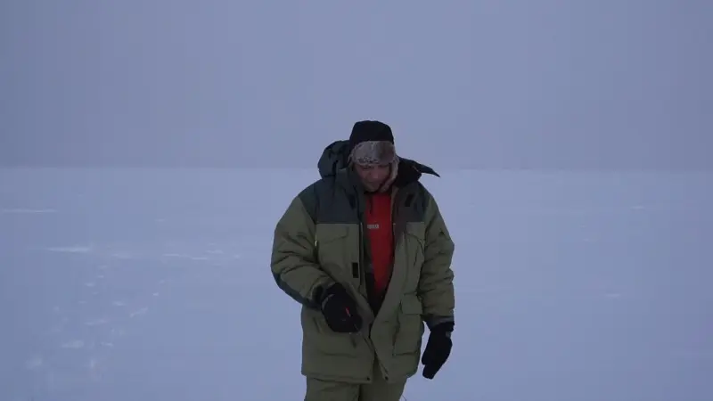 Рыбалка в Ленинградской области. Мороз -25.