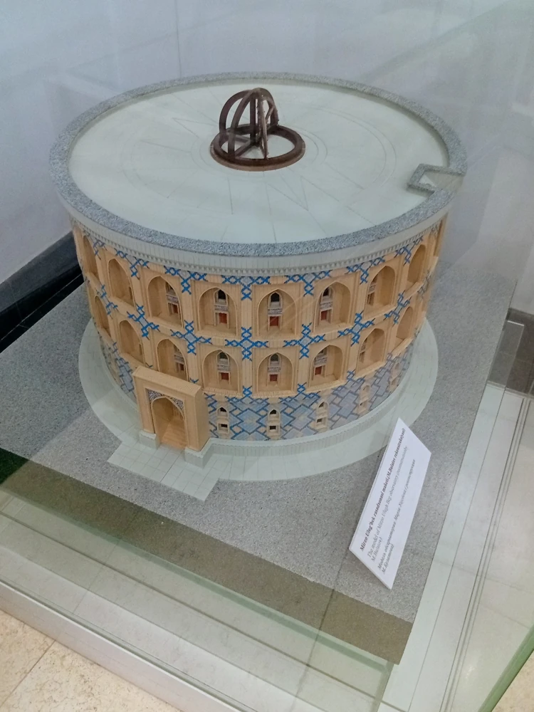 Обсерватория Улугбека, внешний вид.