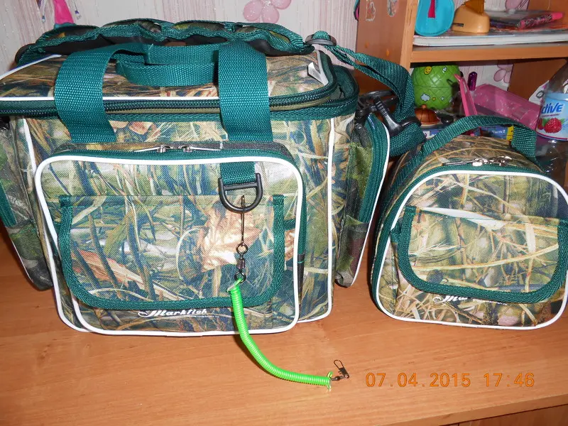 Сумка Markfish MINIBAG camo и чехол для катушек Markfish 4000 Camo. Сумка как сумка, эксплуатация...