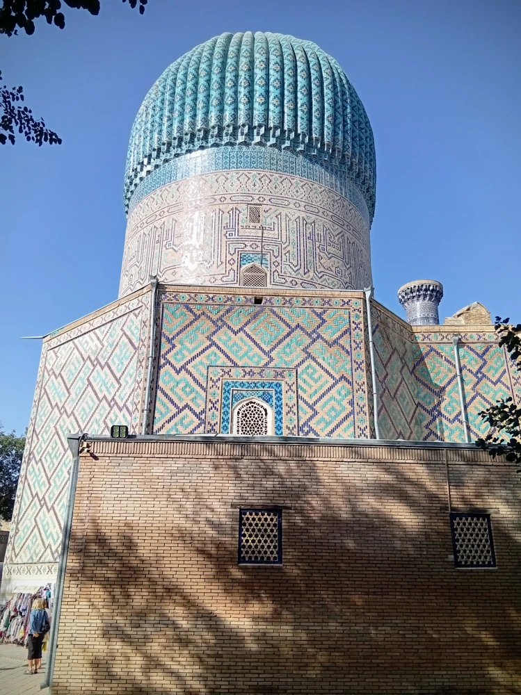 Купол мавзолея Гур-Эмир, Самарканд.