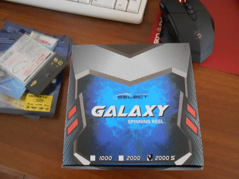 Катушка Select Galaxy 2000S, вес 213 грамм, мелкошпуля(S в индексе),5+1 подшипник, материал...