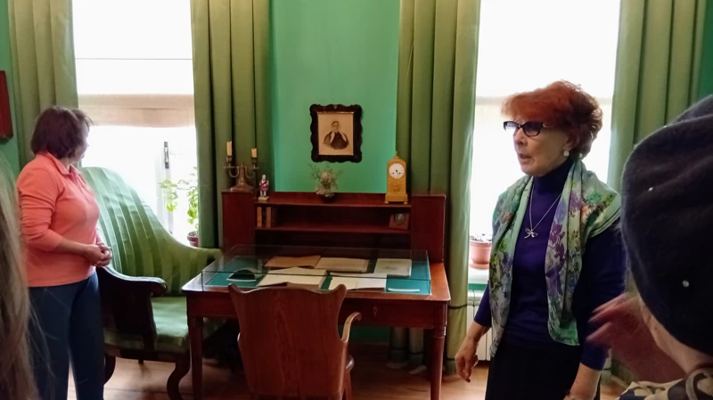 Кабинет С. Т. Аксакова.