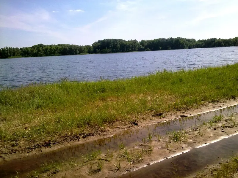 "Почтарский луг" скрыт водой