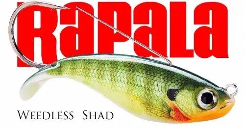 Rapala Weedless Shad — свобода от водорослей