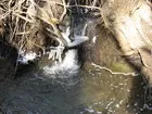 Водопад у бобровой плотины