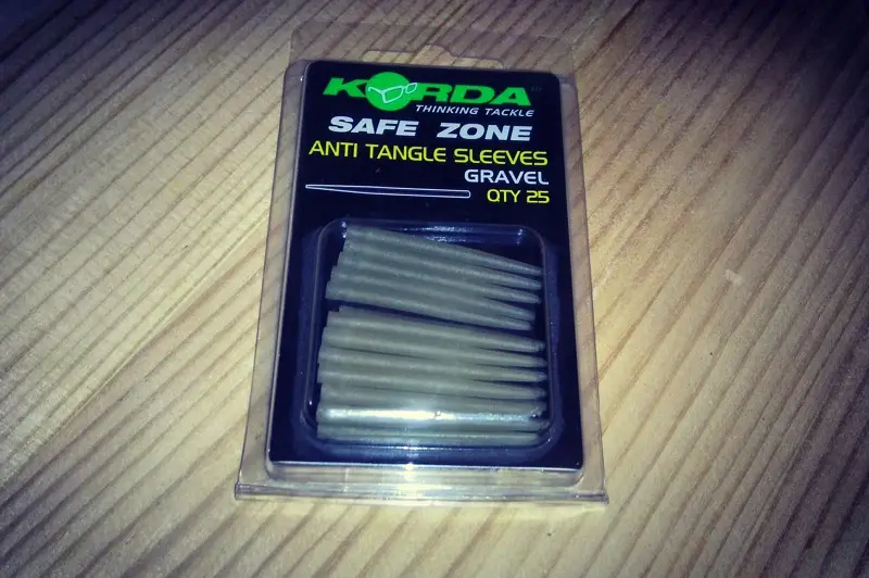 Korda safe zone anti tangle sleeves так же можно использовать другие и меньшей длины.